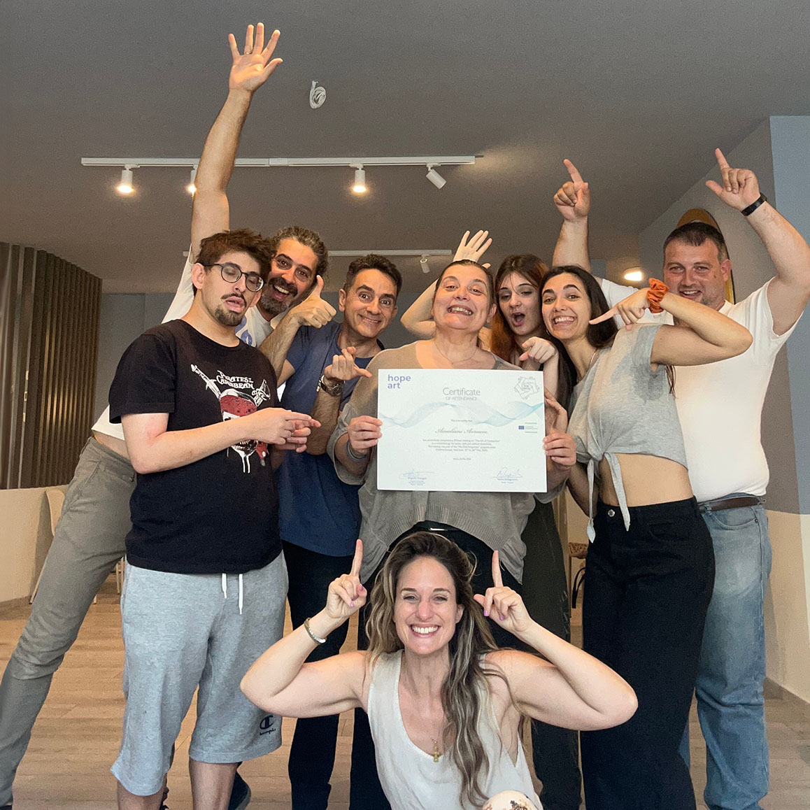 Strengthening Connections: Successful Completion of “The Art of Connection” Workshop for artists with and without disabilities – Creative Europe Program